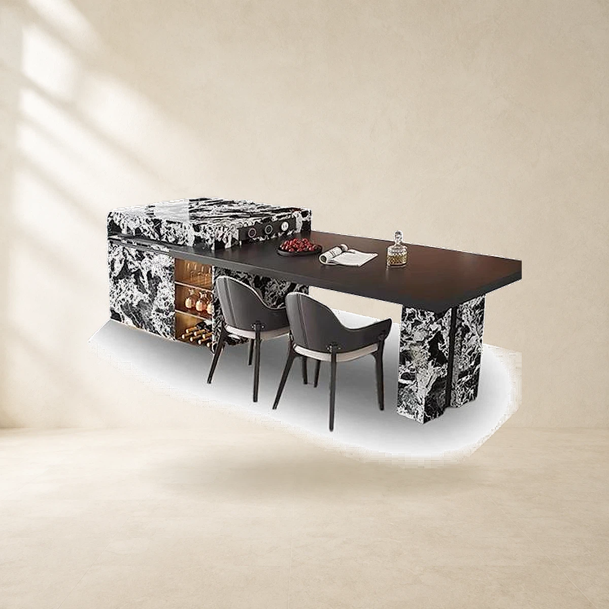 Custom Kitchen Island Design 19