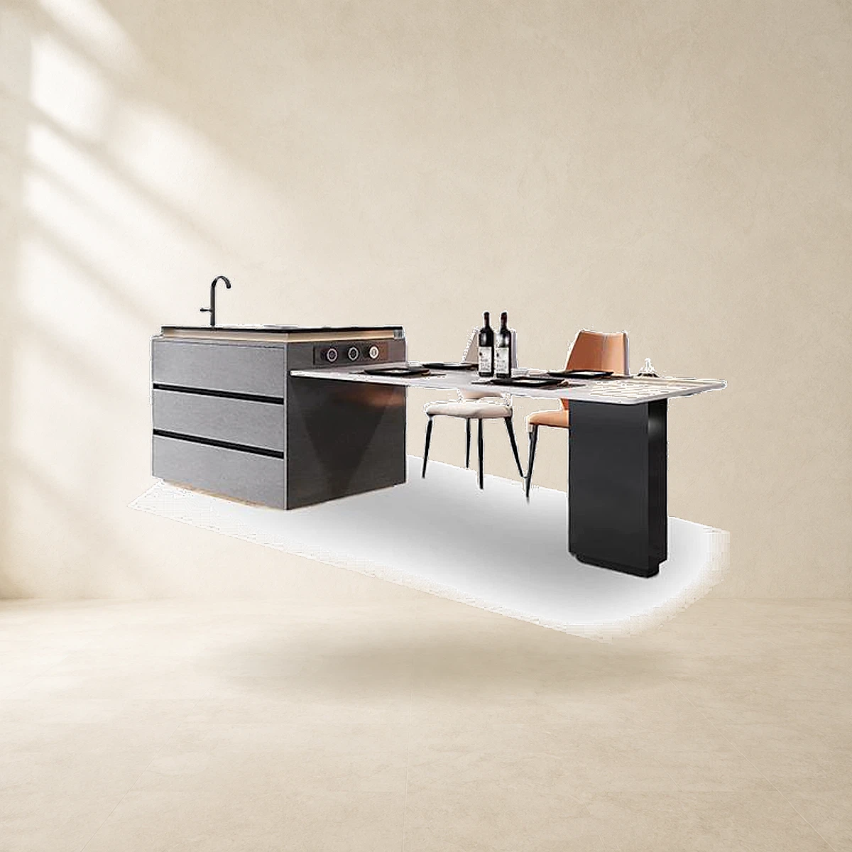 Custom Kitchen Island Design 23