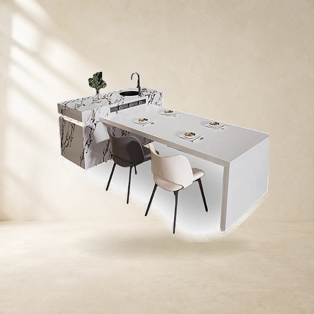Custom Kitchen Island Design 32